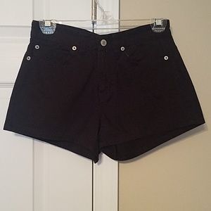 Black shorts
